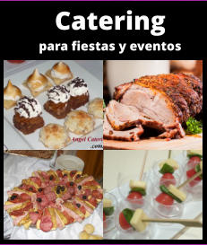 CATERING PARA FIESTAS Y EVENTOS - CATERING PARA CUMPLEAOS