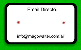 Email Directo info@magowalter.com.ar